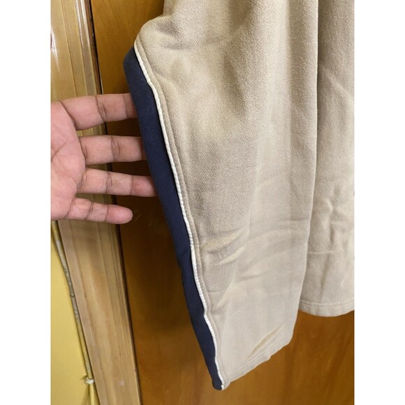 Old Navy Beige/Blue Casual Crewneck Pullover Hoodie Sweatshirt Mens Unisex XXL - Picture 3 of 14